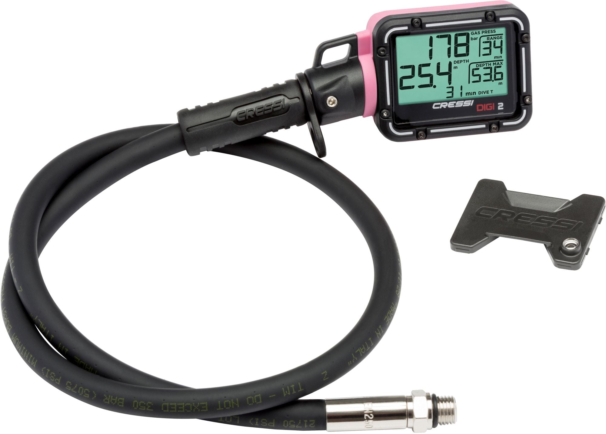 Cressi Digi 2 Console console immersion subacque manometro pressione profondi scuba diving gauge pressure + depth console digital