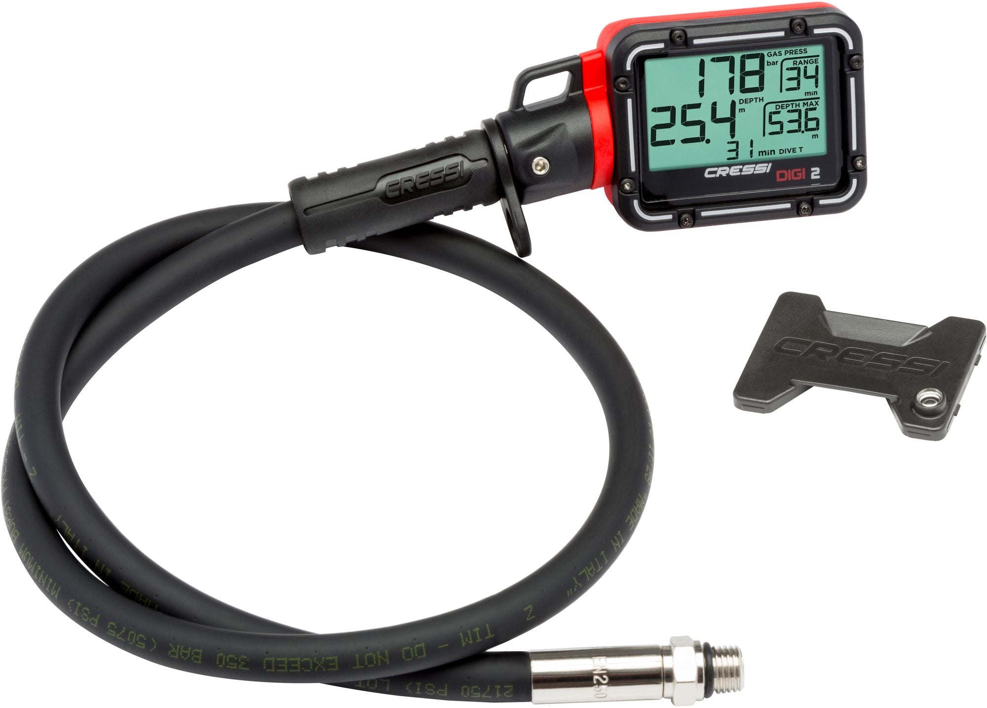 Cressi Digi 2 Console console immersion subacque manometro pressione profondi scuba diving gauge pressure + depth console digital