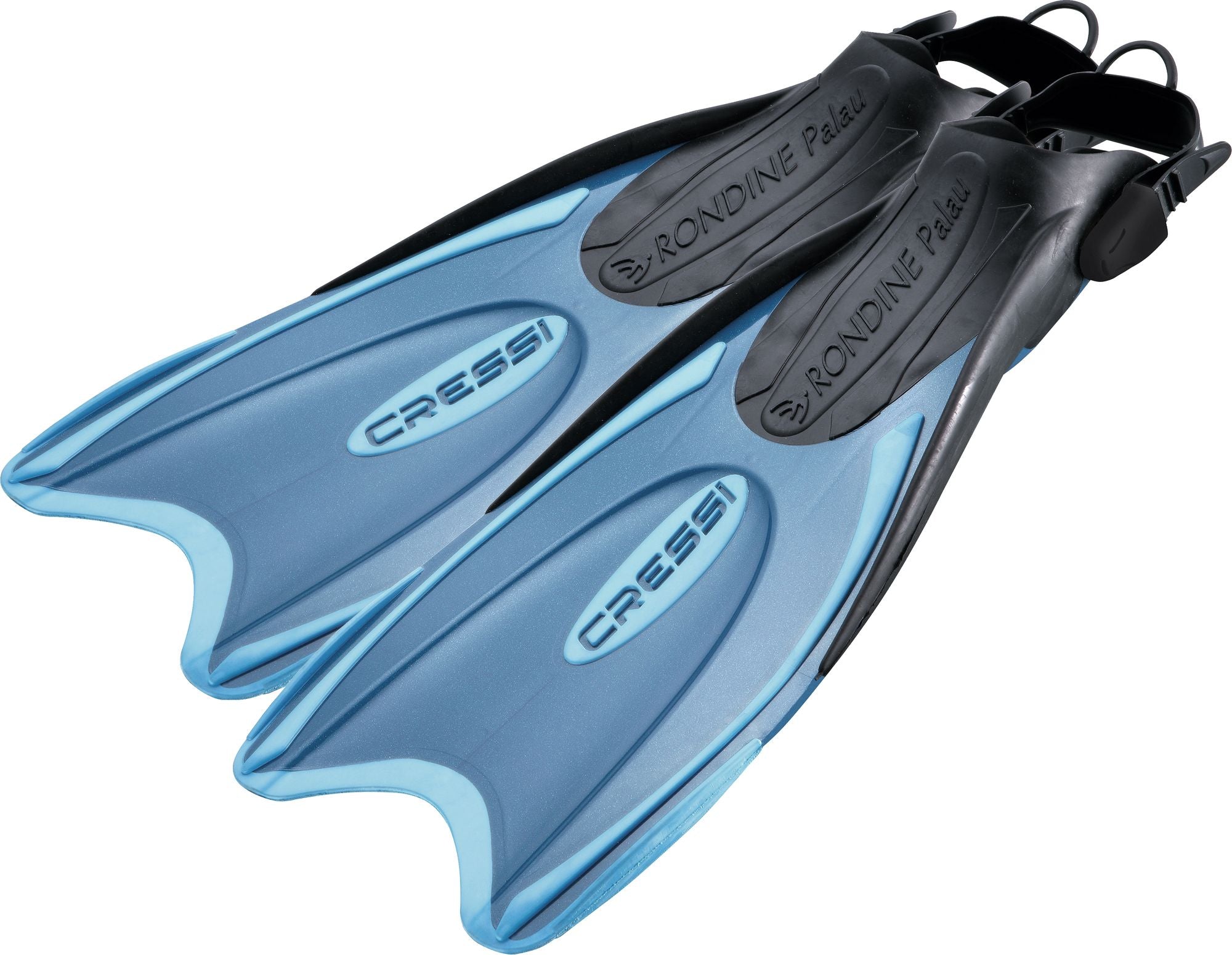 Cressi Palau Fins pinne spiaggia immersion subacque pinn scarpett apert pal lung scuba diving snorkeling & beach long blade open heel fins adult