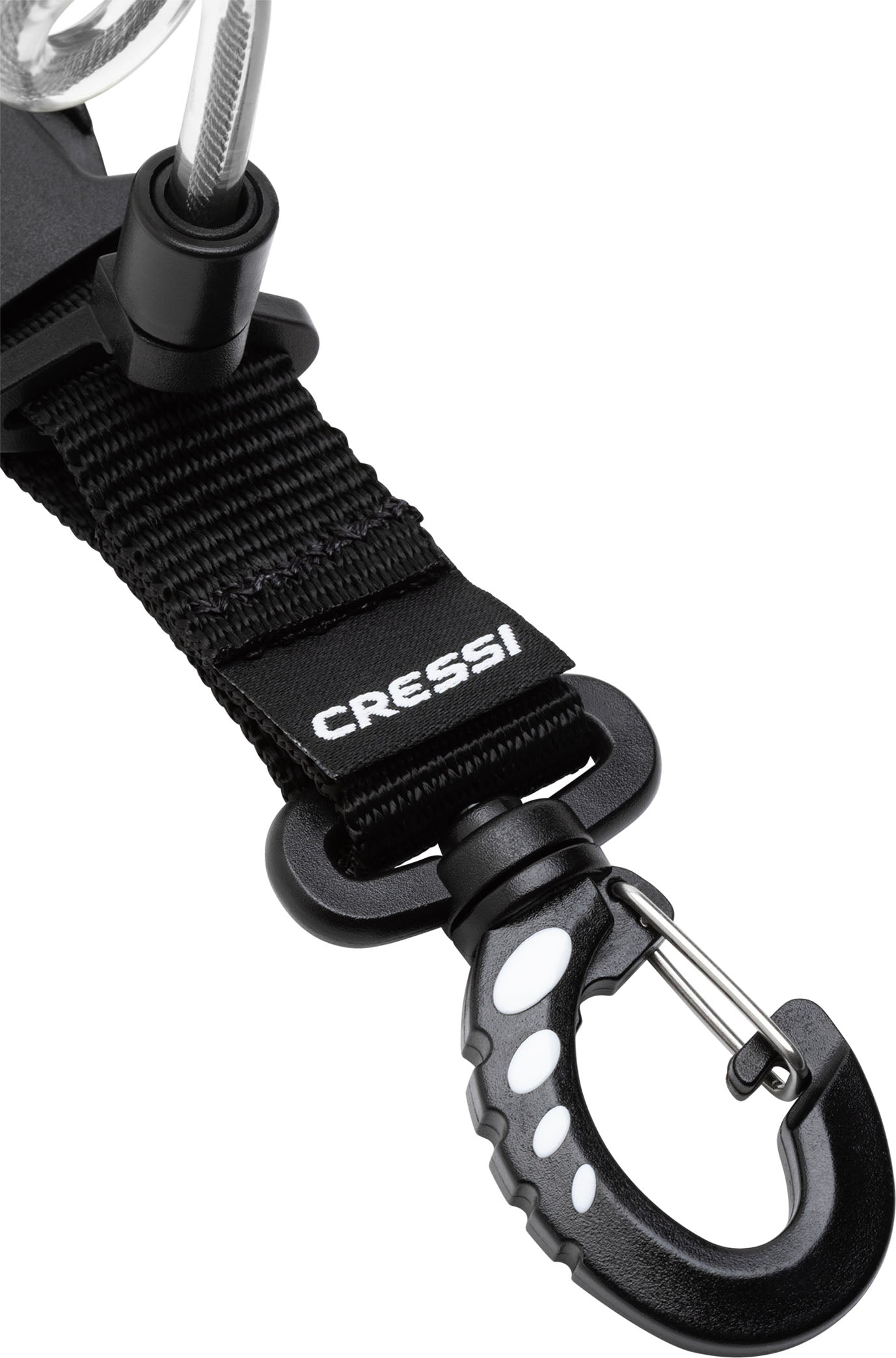 Spiral Laynyard With Clip Snap