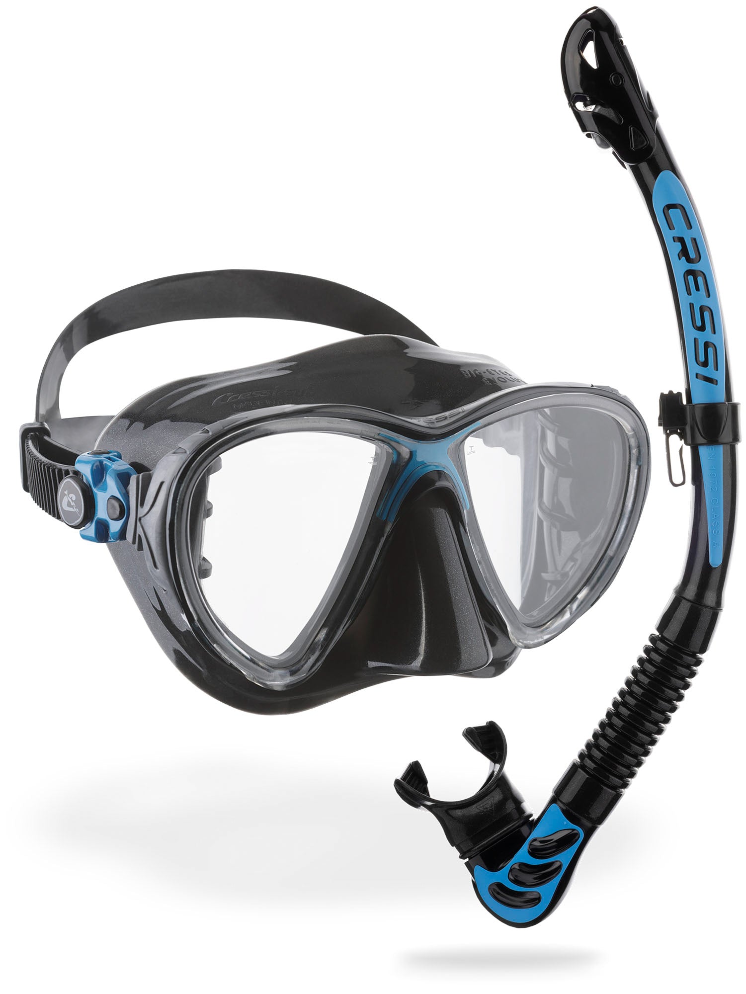 Big Eyes Evolution + Alpha Ultra Dry Snorkel Combo