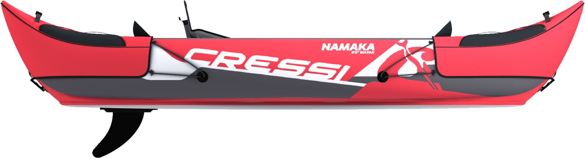 Cressi Namaka Ikayak Set gonfiabile singolo doppio paddling inflatable kayak single double seat set