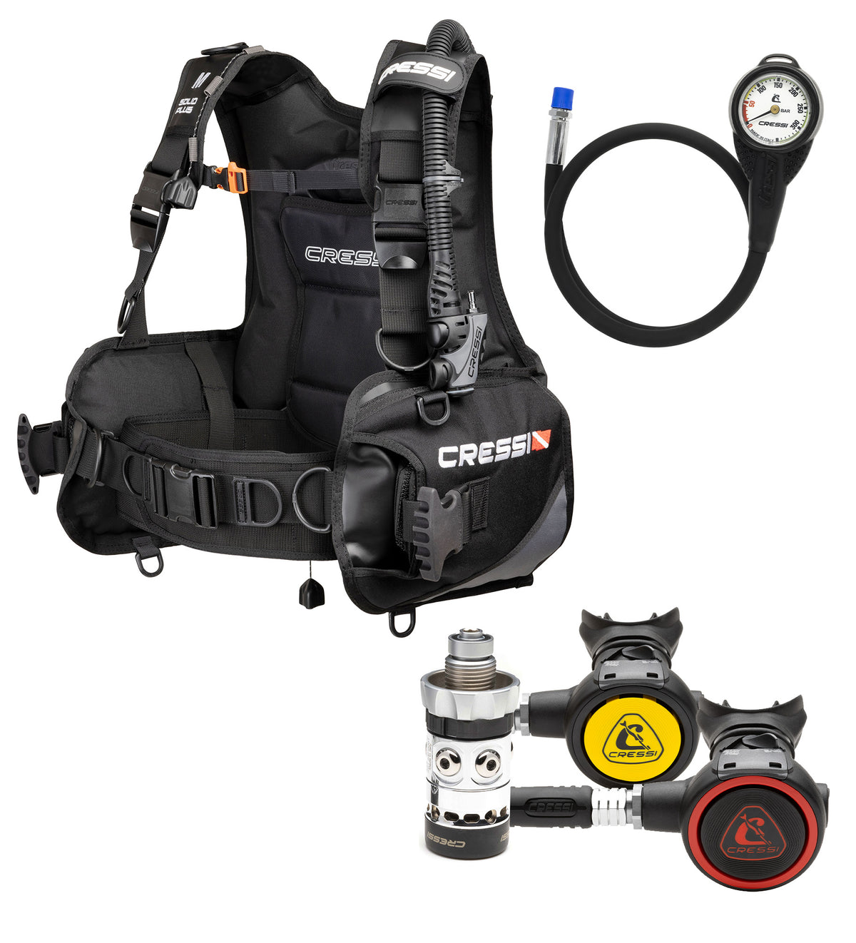 SOLID PLUS SCUBA SET