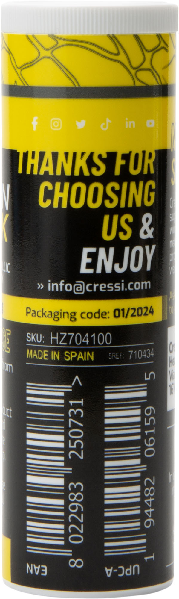 Zipstick Cressi Zipstick Paraffin